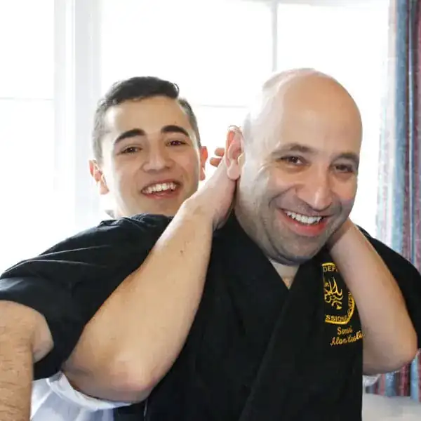 Sensei Alan Leslie – Total Self Defence archive photograph 2
