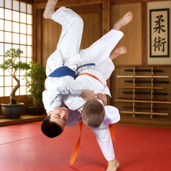A Total Self Defence kids Ju-Jitsu class