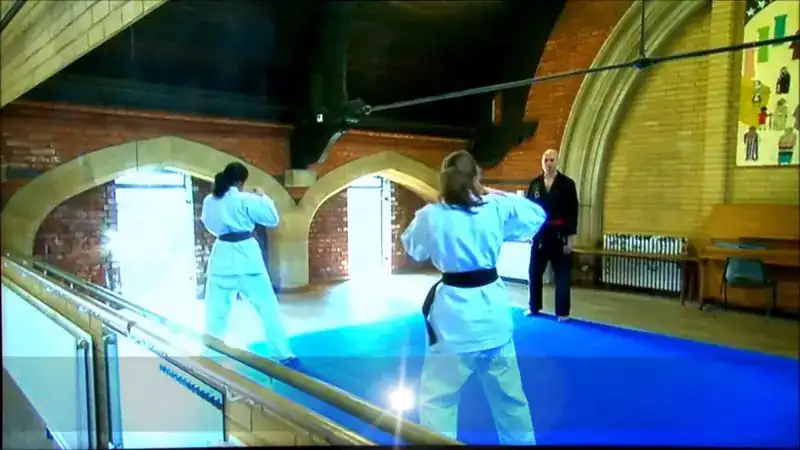 Total Self Defence junior students featured on ITV News